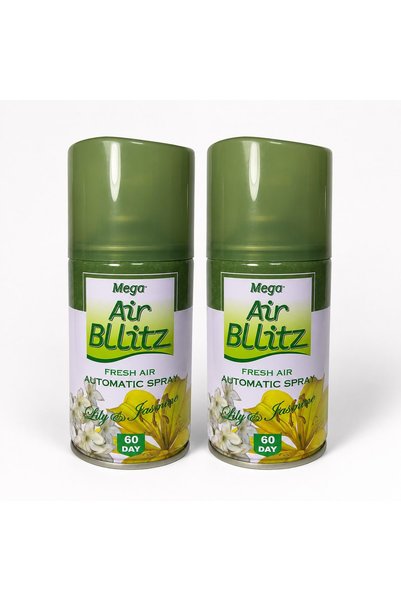 ABS Комплект пълнители за освежител за въздух за стая, AIR BLLITZ 2x205ml, ЛИ...