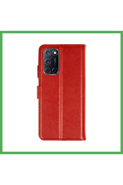 Nur store Çanta A52 Trend S Plus Flip Case - Red BEZOSS