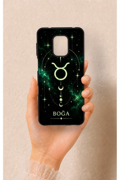 Vip Case Redmi Note 9 Pro 9S Compatible Taurus-Themed Patterned Silicone Case