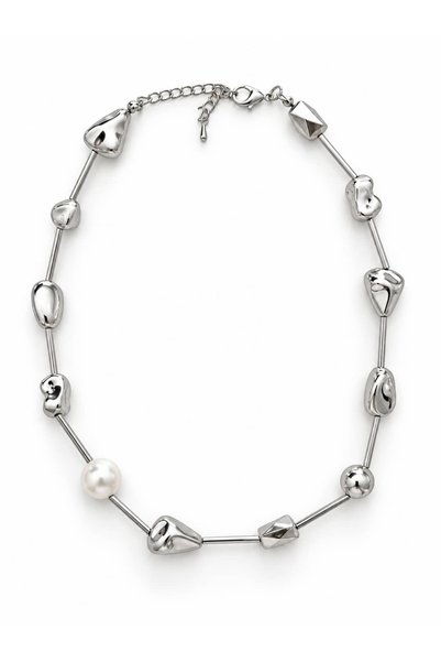 CHARMLUCKY AMORPHOUS STICK NECKLACE