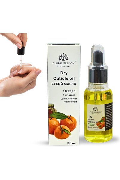 GLOBAL FASHION Professional Global Fashion Vitamin E Nail & Cuticle Oil – Str...