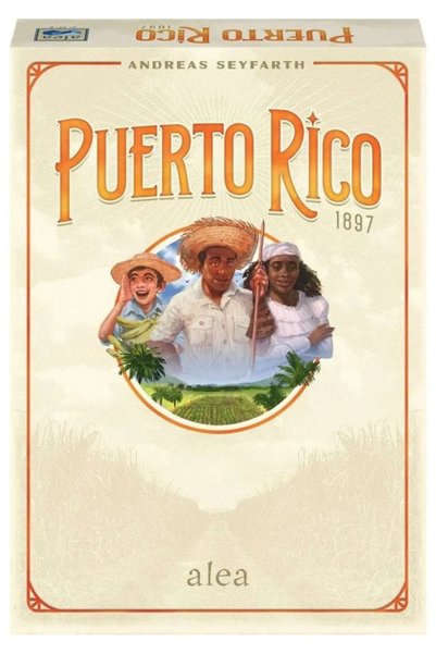 RAVENSBURGER Joc Puerto Rico 1897 In Limba Engleza