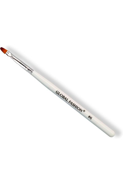 GLOBAL FASHION Professional Nail Art Brush Kit with Oval Gel Polish Art Brush...