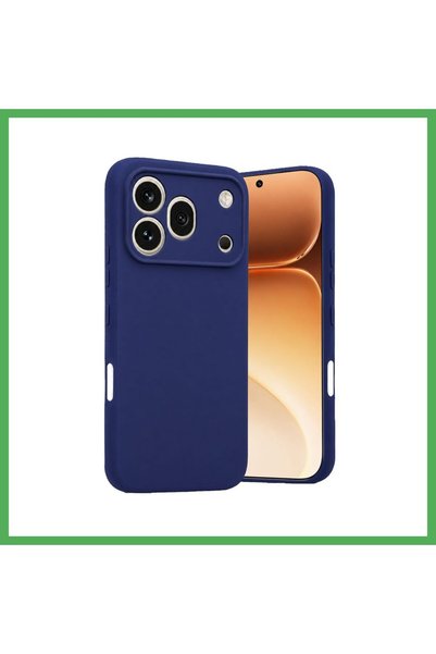 Nur store Çanta هواوي هونر 600 برو، غطاء سيليكون أزرق داكن - BEZOSS