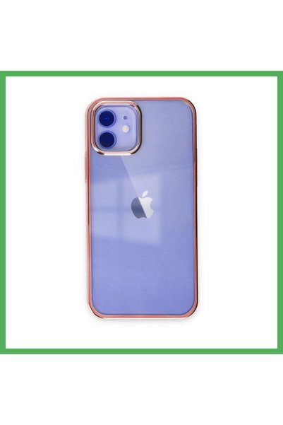 Nur store Çanta iPhone 12 Element Silicone Case - Pink BEZOSS