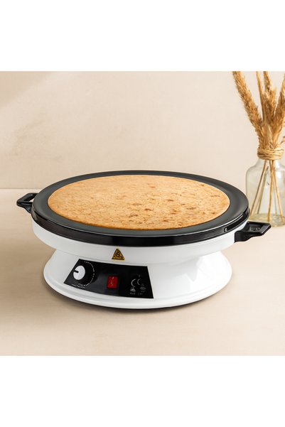 SUAR Termostatlı 2000W 53 Cm Katmer Ve Yufka Sacı (Emaye Kaplı)