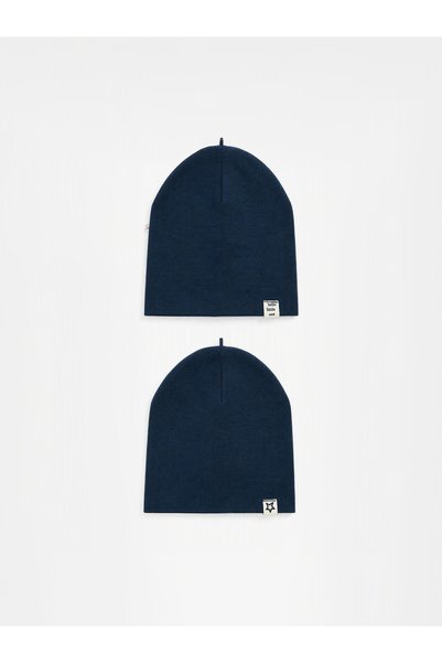 LC Waikiki Navy Blue Solid Men's Baby Beanie—The NEVAVM Difference