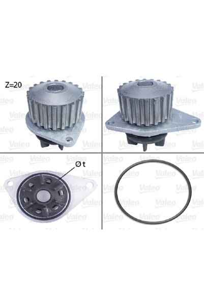 VALEO Pompa de apa racire motor 506035