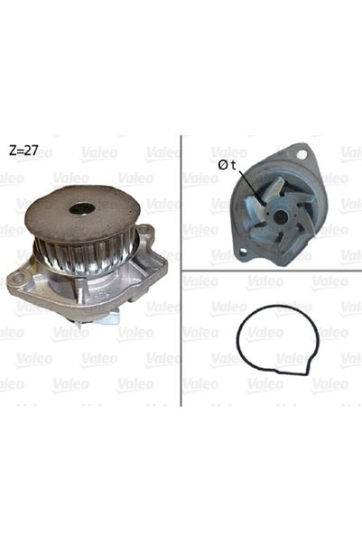 VALEO Pompa de apa racire motor 506576