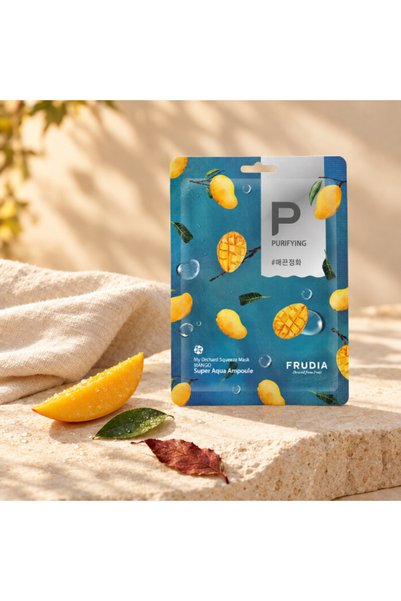 FRUDIA - Mască șervețel din bumbac pur cu extract de mango