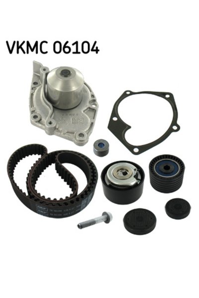 SKF Set pompa apa + curea dintata VKMC 06104
