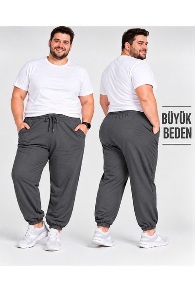 luci sports Pantaloni de trening (joggers) pentru bărbați, cu manșete din tiv...