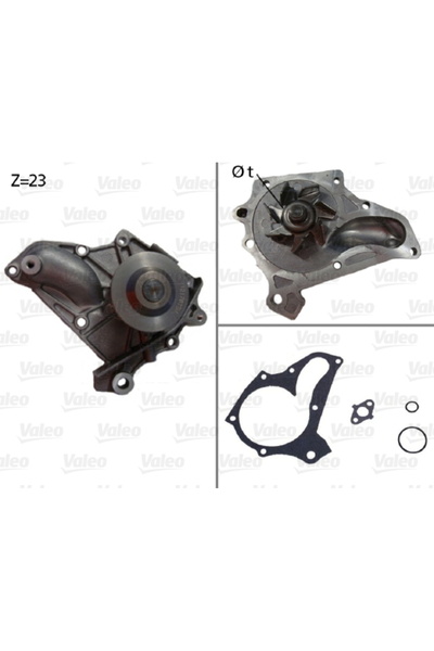 VALEO Pompa de apa racire motor 506624