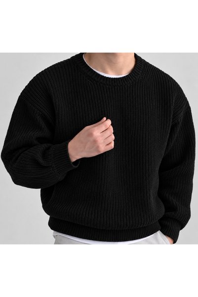 BW Bravely Wear Basic Men's Knit Sweater ZS-07
