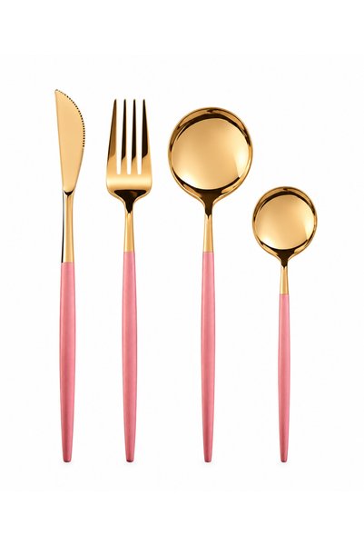 cheffinger 24-Piece Cutlery Set Home CF-22129 – 18/10 Stainless Steel, Elegan...