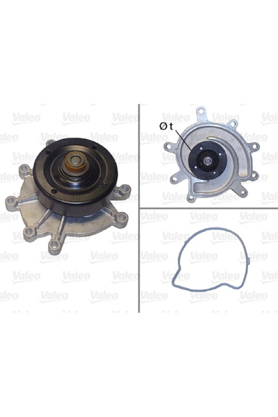 VALEO Pompa de apa racire motor 506823