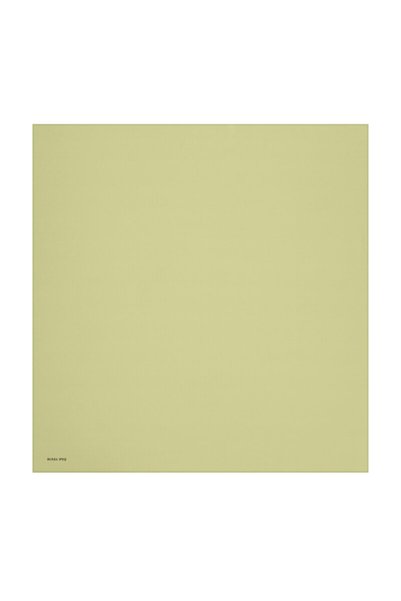 Bursa İpek Pistachio Solid Color Twill Silk Scarf