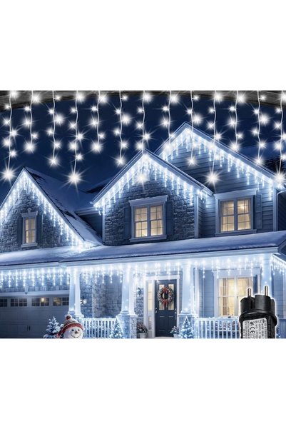 OEM Гирлянди от лампички, студена светлина, 50 м, 800 LED, XPRESS SALES®, Свъ...