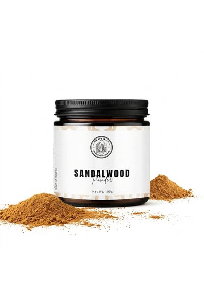 AWAFI MILL Sandalwood Powder 100g | Chandan Wood | Santalum album