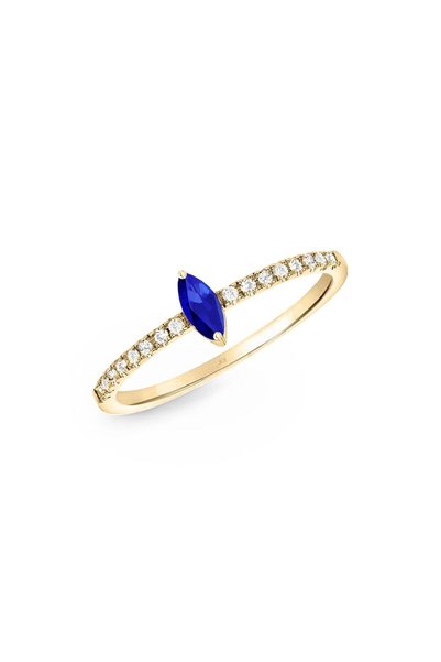 Jewelivery 18Kt Gold Diamond Ring Size 54 DR1Y118_blue