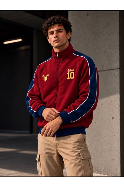 KUN SPORTSWEAR Goat10 Винтидж ретро яке в актуалния стил, овърсайз, унисекс