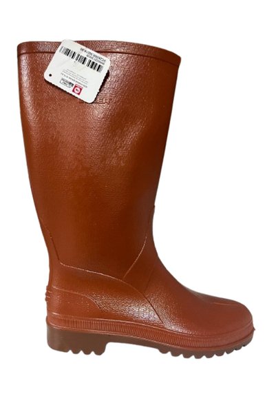 GEZER Unisex Terracotta Color Long 35 cm Garden Rain Boots xrrtydfjdjghjg