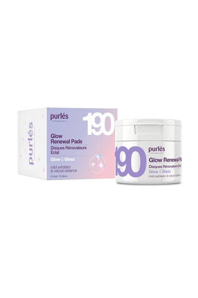 PURLES Dischete pentru tonifiere si exfoliere cu acid glicolic si BHA 190, 50...