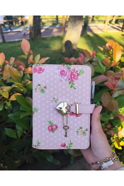NESLİMSİ ATÖLYE Savings Planner Budget Planner Lockable Savings Wallet - ROSE...