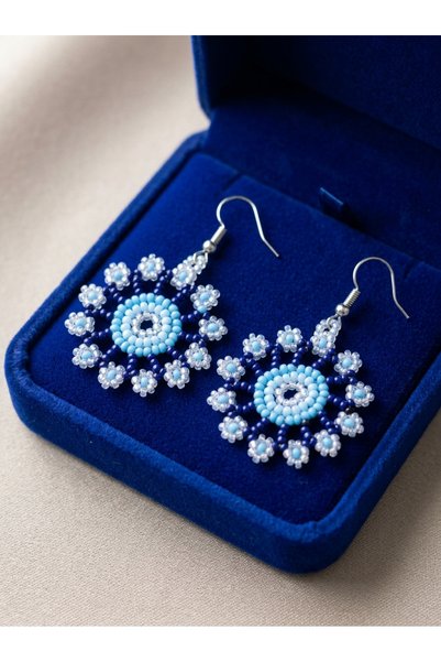 ZGNOVA Handmade, Specially Designed Beaded Earrings