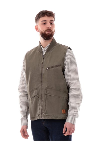 Timberland Washed canvas vest jacket