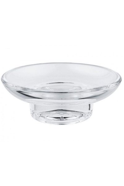Grohe Suport de săpun, Grohe, Essentials, sticlă transparentă