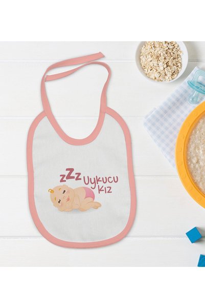 Bk Gift BK Kids Pink Baby Bib