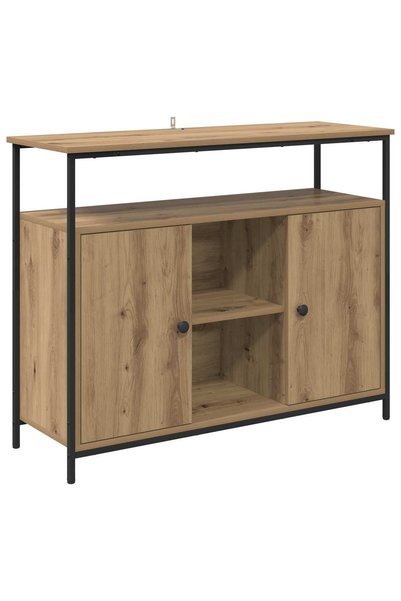 Syfax Bufet Stejar Artizanal 100 x 35 x 80 cm Lemn prelucrat