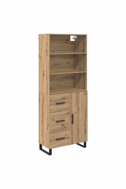 Syfax Bufet 2 buc. Stejar Artizanal 69,5 x 34 x 180 cm