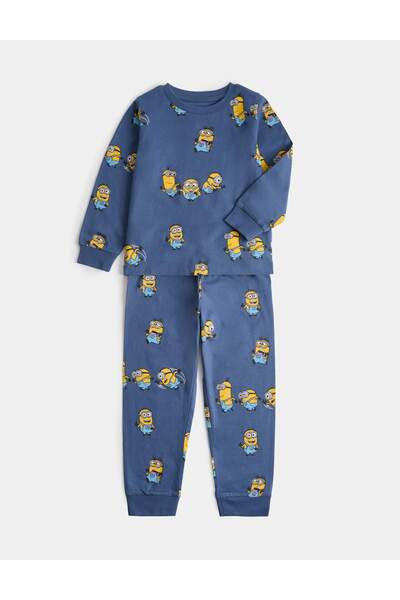 Marks & Spencer Minions din bumbac pur ™   Pijamale (1-16 ani)