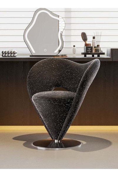 Generic Brand fashionhome Modern Sculptural Swivel Accent Chair with 360° Rot...