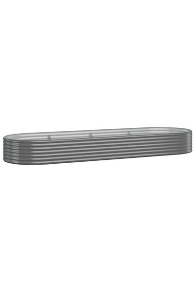 Syfax Strat înălțat grădină 322x100x36 cm oțel galvanizat