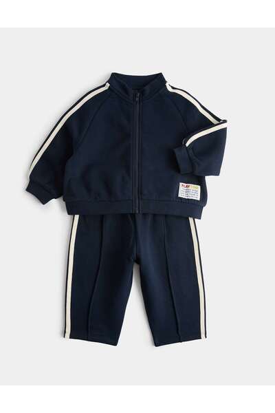 Marks & Spencer Trening sportiv din bumbac bogat (2 piese) (0-5 ani)