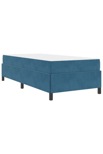 Syfax Cadru de pat Albastru închis 80 x 200 cm țesătură