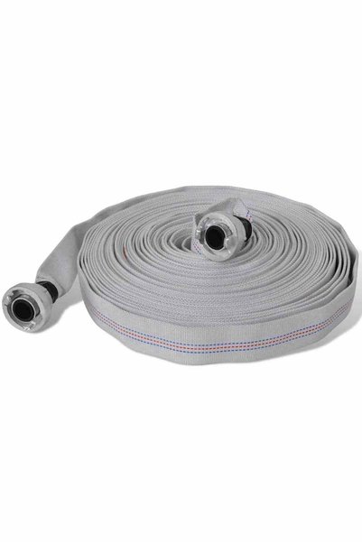 Syfax Furtun de incendiu plat, cu racorduri D-Storz 1 inci, 20 m