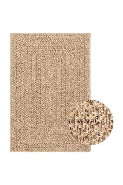 Syfax Covor ZIZUR aspect iută 120x170 cm, pentru interior și exterior