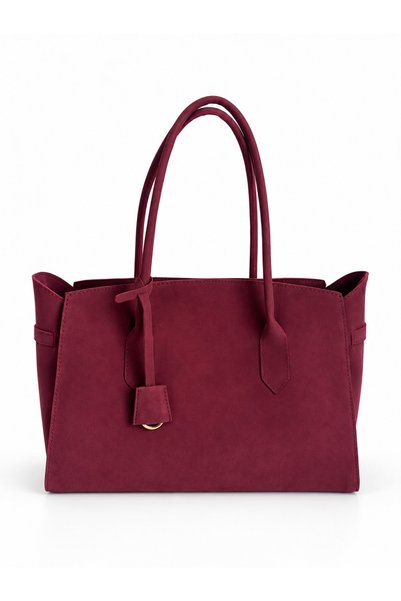 na nura collection Large Suede Uni Shoulder Bag