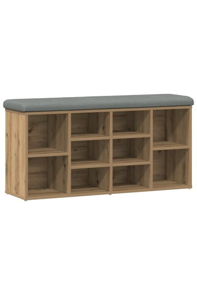Syfax Bancă de pantofi stejar artizanal 102x32x50 cm lemn prelucrat