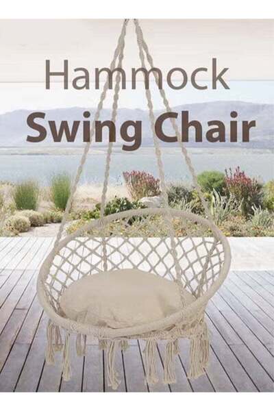 Generic Brand Eworld Hanging Hammock Chair Swing for Indoor/Outdoor Patio wit...