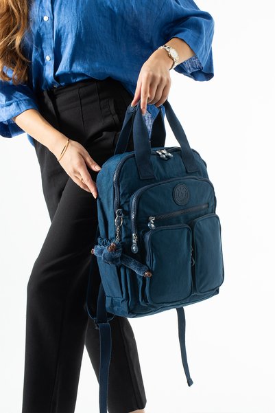 Çanta Sepetim Unisex Αδιάβροχο ύφασμα με πολλές θήκες για φορητό υπολογιστή κ...
