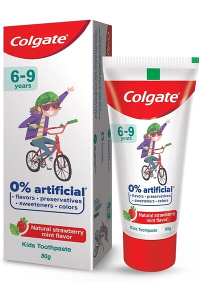 Colgate Kids Toothpaste with 0% Artificial Preservatives, Colours, Sweeteners...