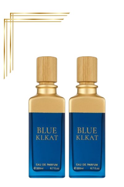 Blue قطعتان من عطر Klkat بحجم 200 مل