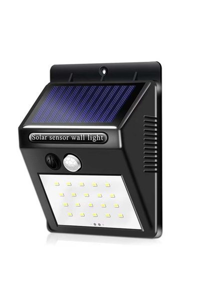 OEM Solar Powered LED Lamp with Motion Sensor, 20 LEDs, Self-Adhesive