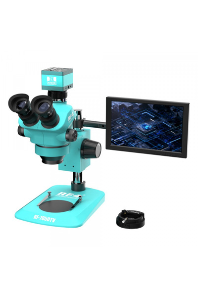 RF4 Microscop cu monitor și cameră RF-7050TV + 2KC2PRO + S010