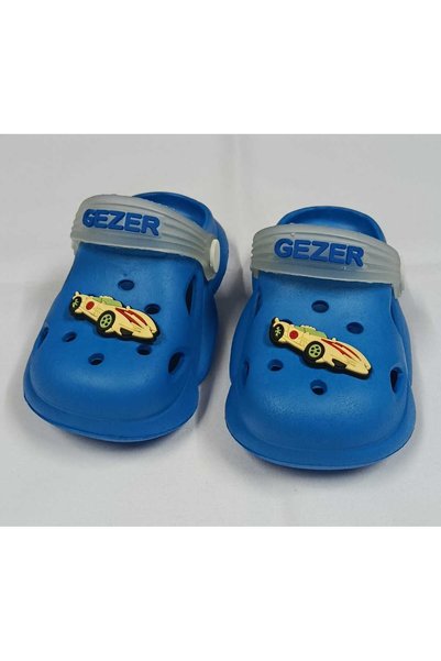 GEZER صندل شبشب للأولاد بتصميم سيارة، مناسب للحديقة والشاطئ وحمام السباحة وال...